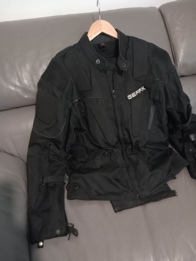 Gents motorcycle jacket/trousers 