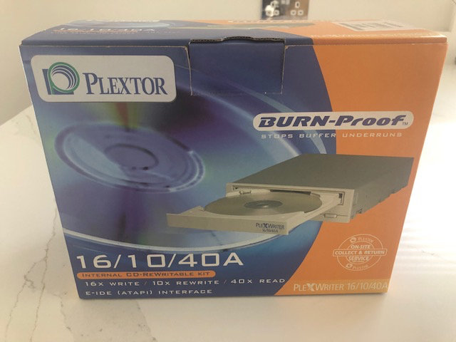 Brand New Plextor PX-W1610TA Cd-Rw Burner Drive - Reduced to Sell