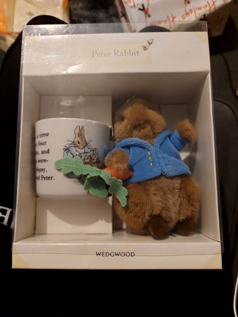 Petsr rabbit bear and mug 