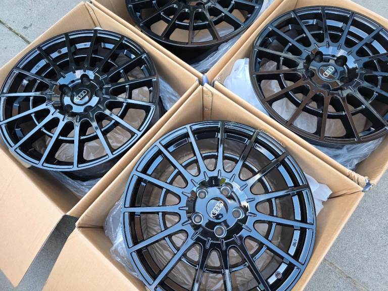 18'' BRAND NEW ALLOY WHEELS RIMS for AUDI A3 - (2013-2026), S3 - (2013-2026) Q3 - (2011-2026)