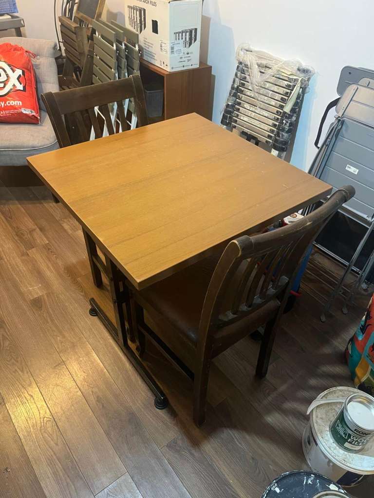 cafe table & chairs for sale