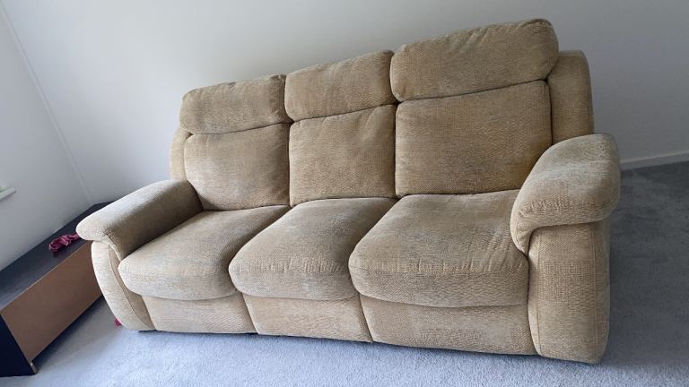 3 seater - manual recliner 