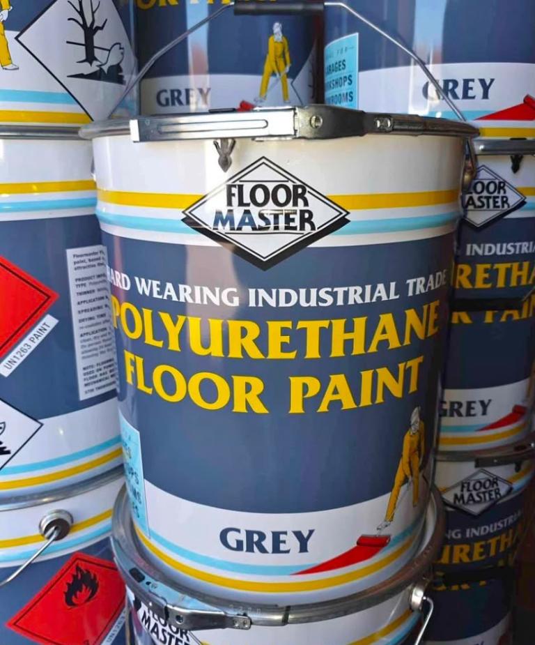 Premium paint for sale farms barns floors machines skips containers sheds roofs paving concrete etc 