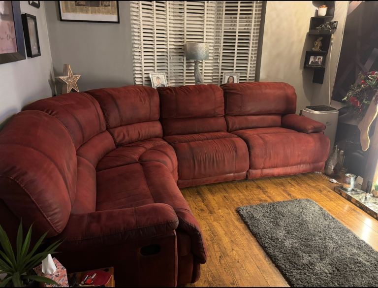 Reclining Corner & 2 Seater Sofa