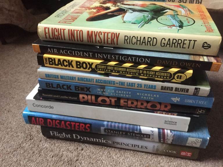 TEN aviation themed books ALL for