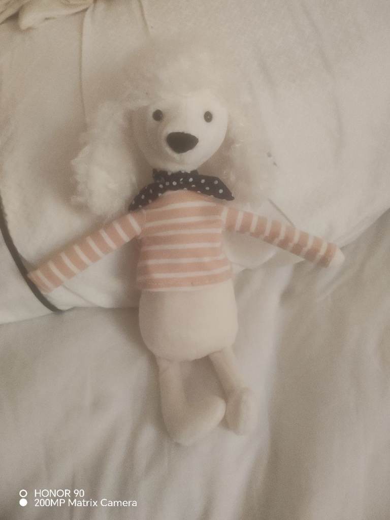 Jellycat Very Rare Retired Beatnik Buddy Poodle Brand New With Tags, Genuine
