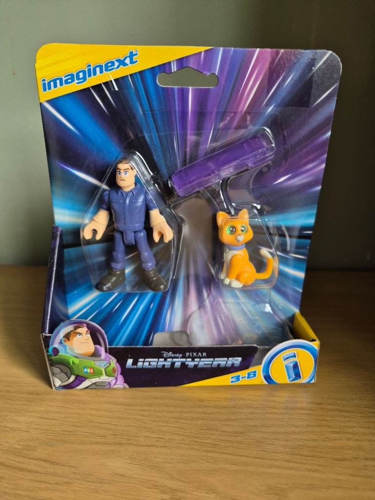 Imaginext Disney Pixar Lightyear Buzz Lightyear & Sox Figure Set
