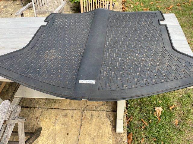 Genuine Mazda CX5 heavy duty boot liner mat, part SD5VO360