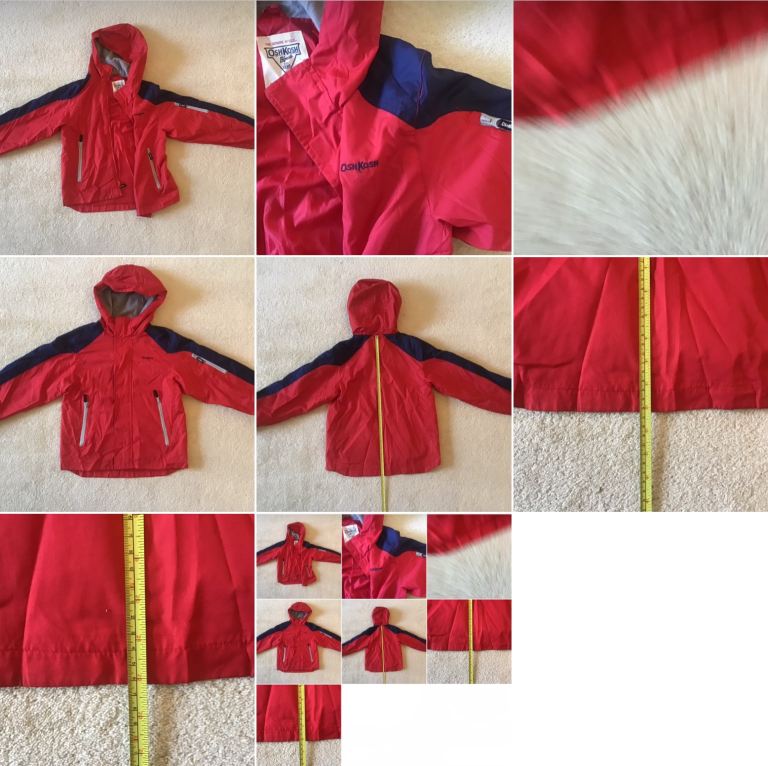 image for Kids Coat OSHKOSH Lightweight Anorak 10yrs