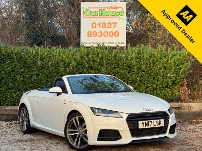 2017 17 AUDI TT 2.0 TDI ULTRA S LINE ROADSTER 2DR DIESEL MANUAL EURO 6 (S/S) 