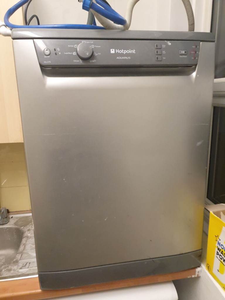 Grey Hotpoint Dishwasher