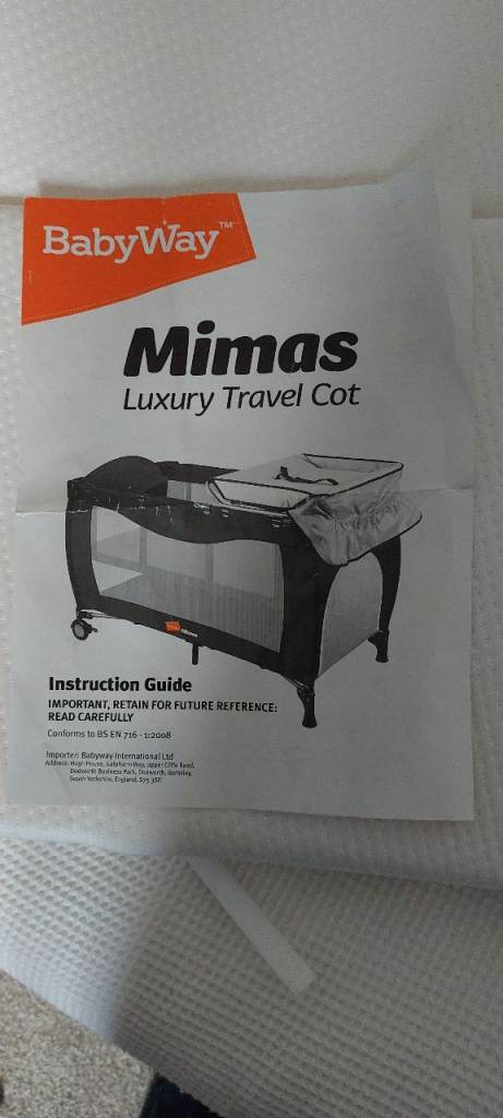 Mimas Luxury Travel Cot