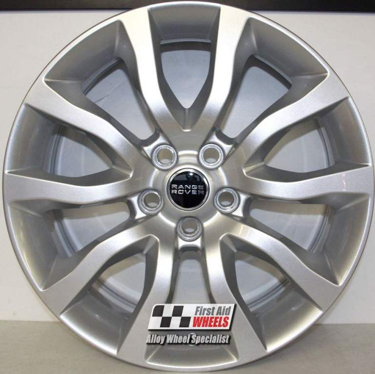 R513S Swap RANGE ROVER SPORT 4X 20" GENUINE STYLE 5002 SILVER ALLOY WHEELS