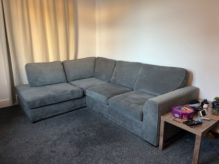 image for Grey Corner Sofa Brand New