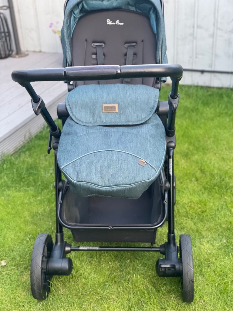 Silver Cross REEF Pushchair with Footmuff – Good Condition