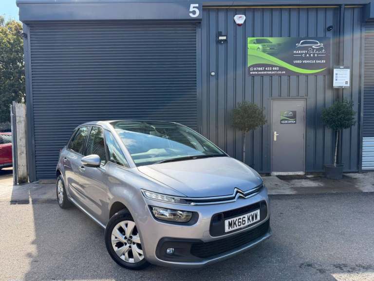 2016 Citroen C4 Picasso 1.6 C4 Picasso Touch Edition Blue HDi S/S Auto 5dr MPV Diesel Automatic