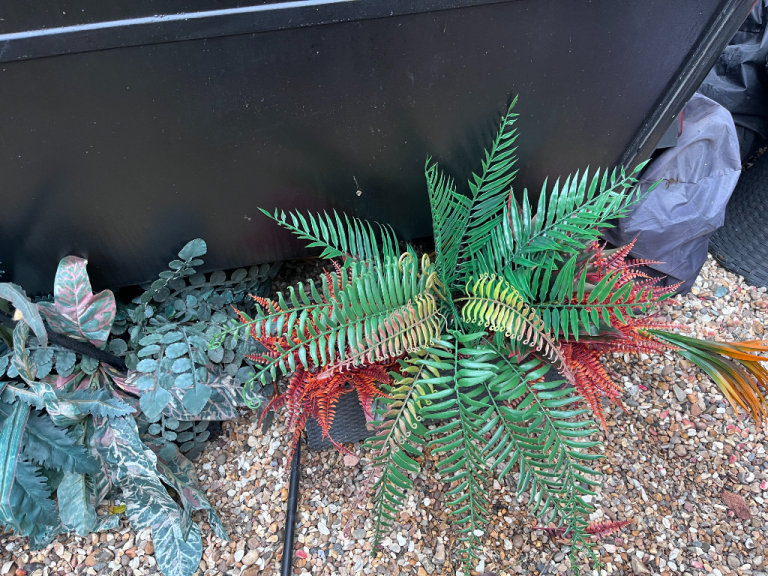 Artificial Garden Plants, flowers and trees from only £1 each