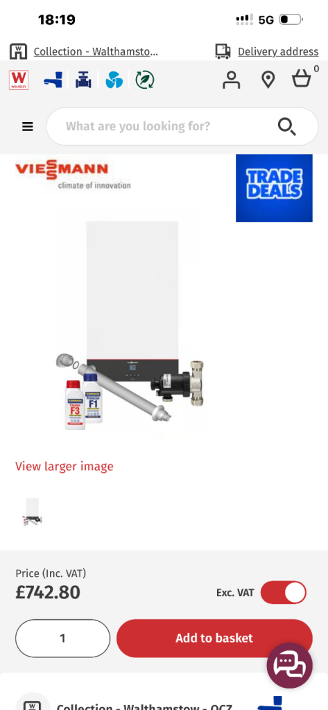 Combi Boiler installation for just £299. Valliant, Viessmann, Worcester Bosch, Ideal, Main. 