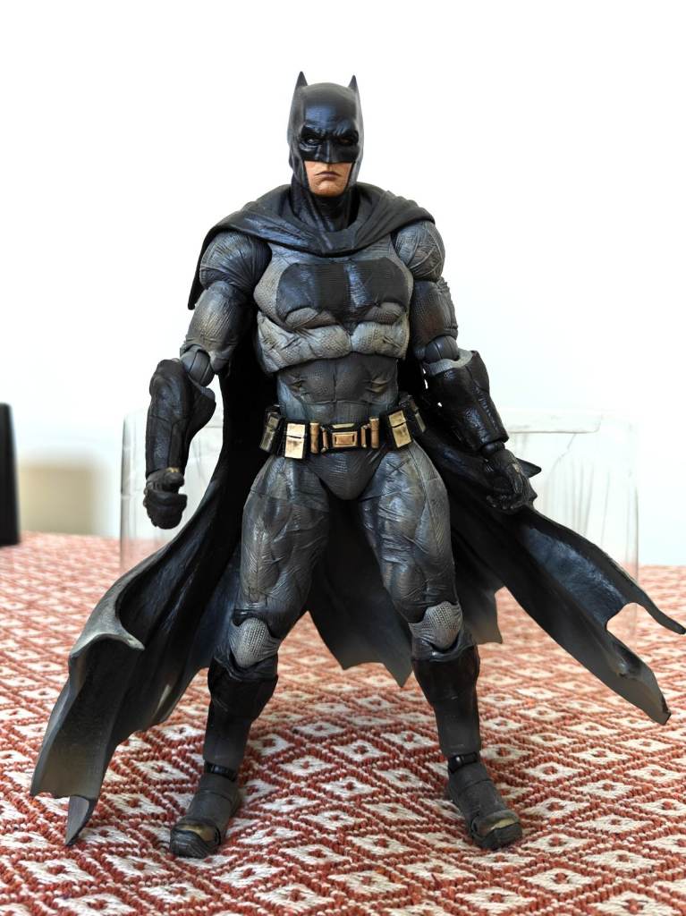 Batman Action Figure – Grey, Good Condition