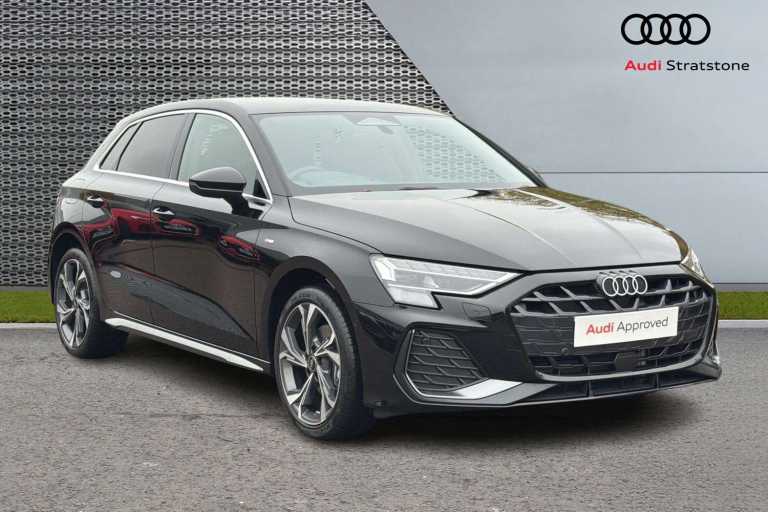 2025 Audi A3 1.5 TFSI e 204 S Line 5dr S Tronic Hatchback Plug-In Hy Automatic