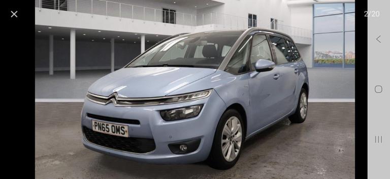 2015 Citroen C4 Grand Picasso 1.6 BlueHDi VTR+ 5dr EAT6 MPV DIESEL Automatic