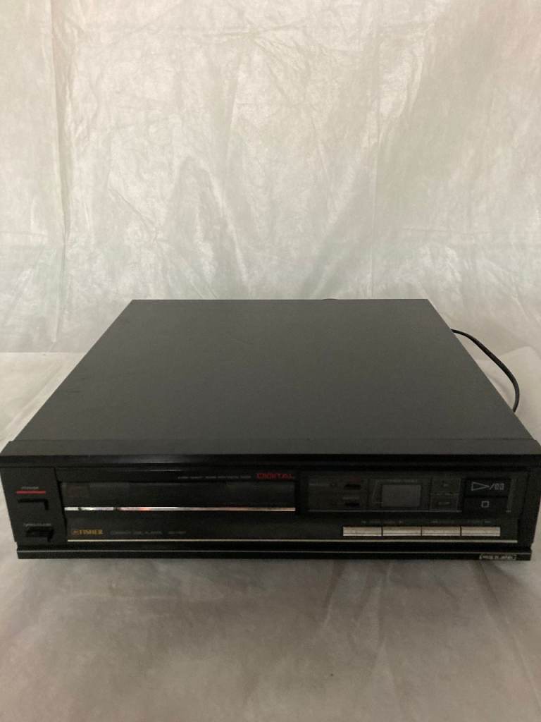 Rare Vintage 1987 Fisher Compact Disk Player AD-M67