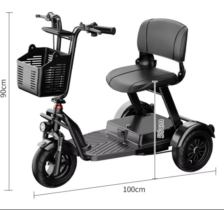 New 3 wheel mobility scooter tricycle 