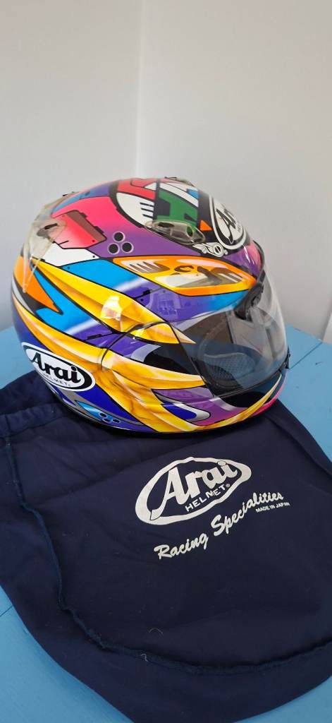 Arai crash helmet