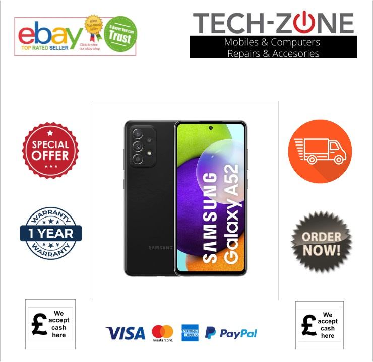 Brand new Samsung Galaxy A52 128GB