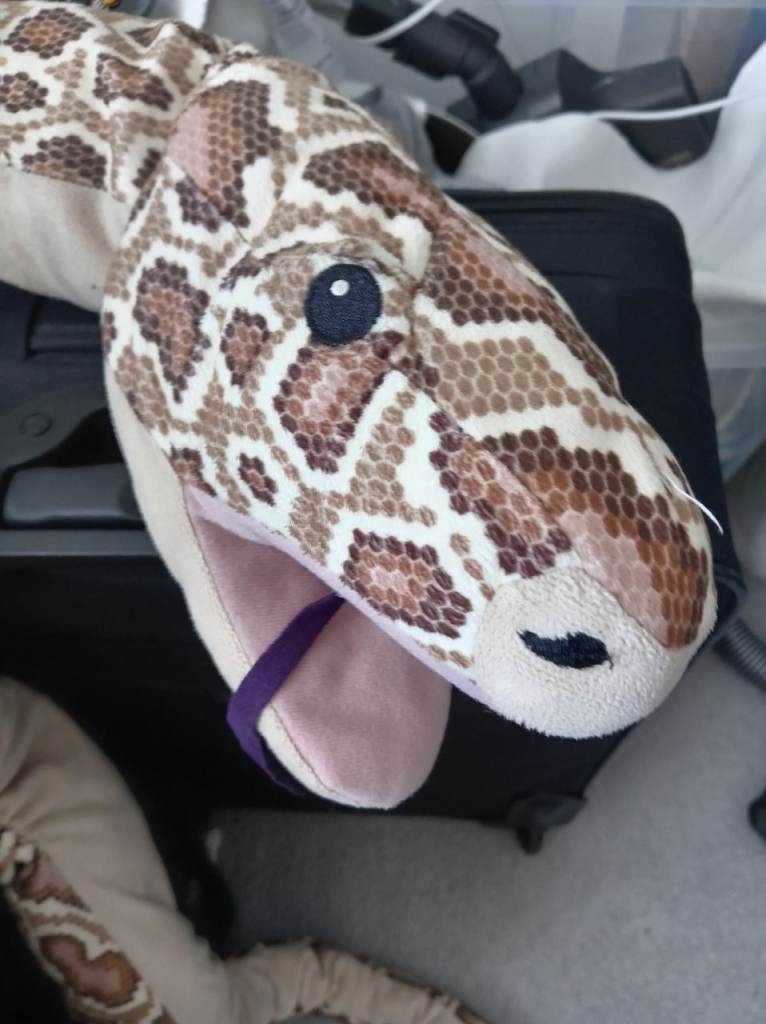 Large Snake Soft Toy - Good Condition