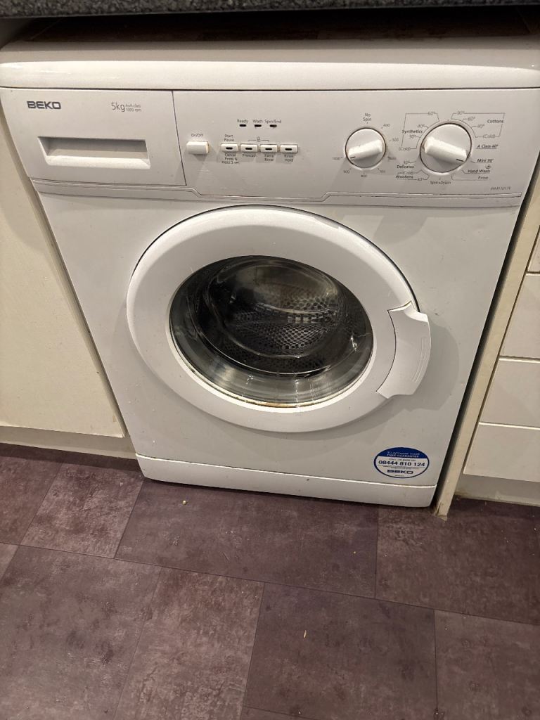 Below washing machine