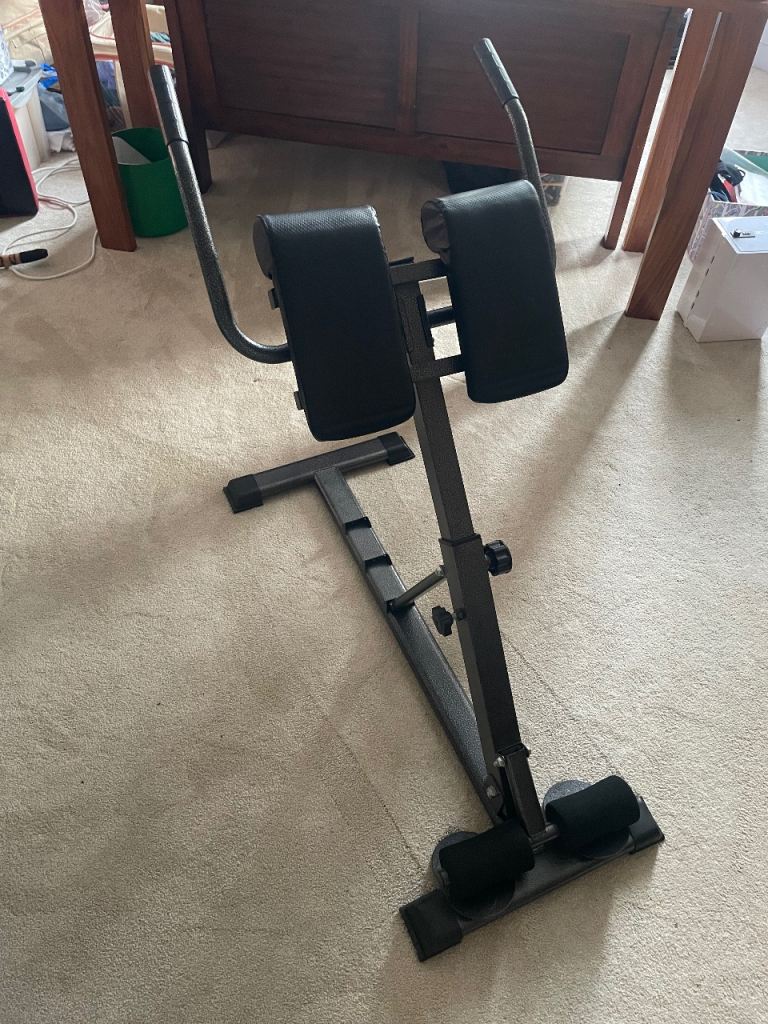 Folding Hyperextension Bench