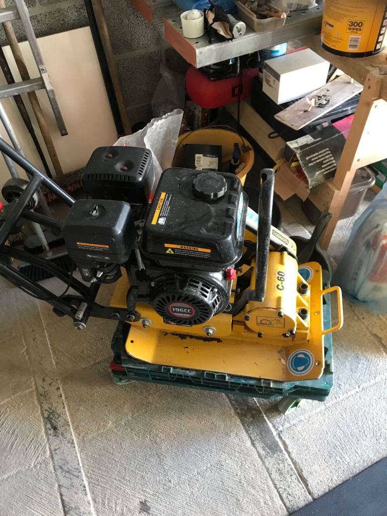 Wacker plate compactor 