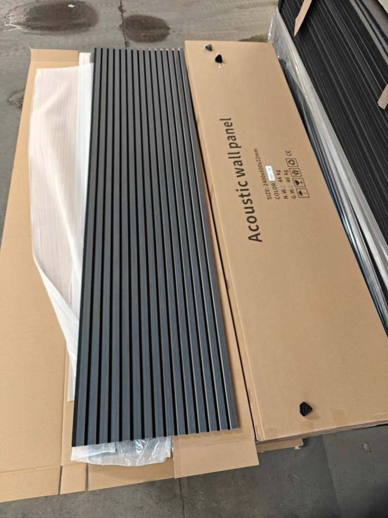 Brand new wooden wall acoustic panels
