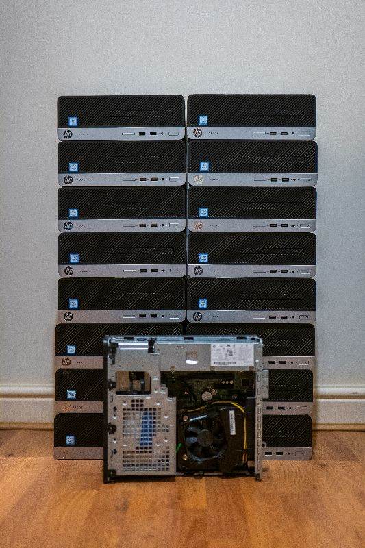 Job Lot 18x HP ProDesk 400 G4 SFF PCs | i5 | 8GB RAM | 240GB SSD | Win 10 Pro