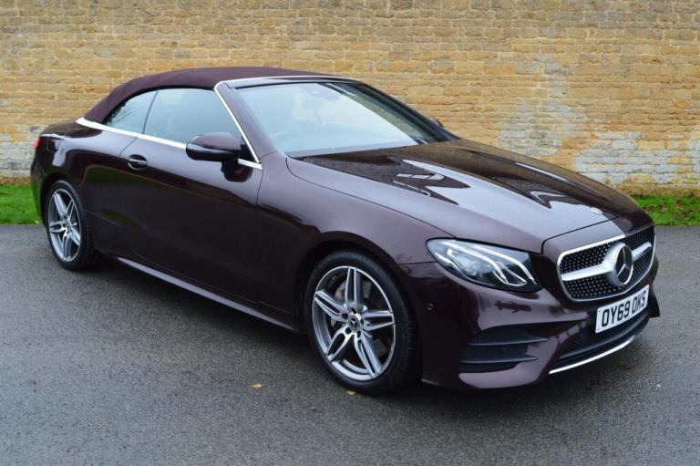 2019 Mercedes-Benz E Class 2.0 AMG Line Cabriolet 2dr Petrol G-Tronic+ Euro 6 (s/s) (313 ps) Conv...