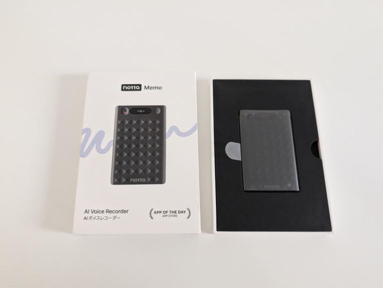 Notta Memo AI Voice Recorder – Like New, Used Once