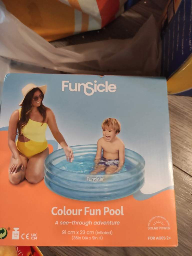 New paddling pool 