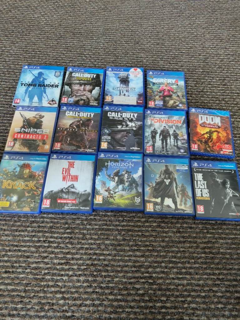 PS4 games