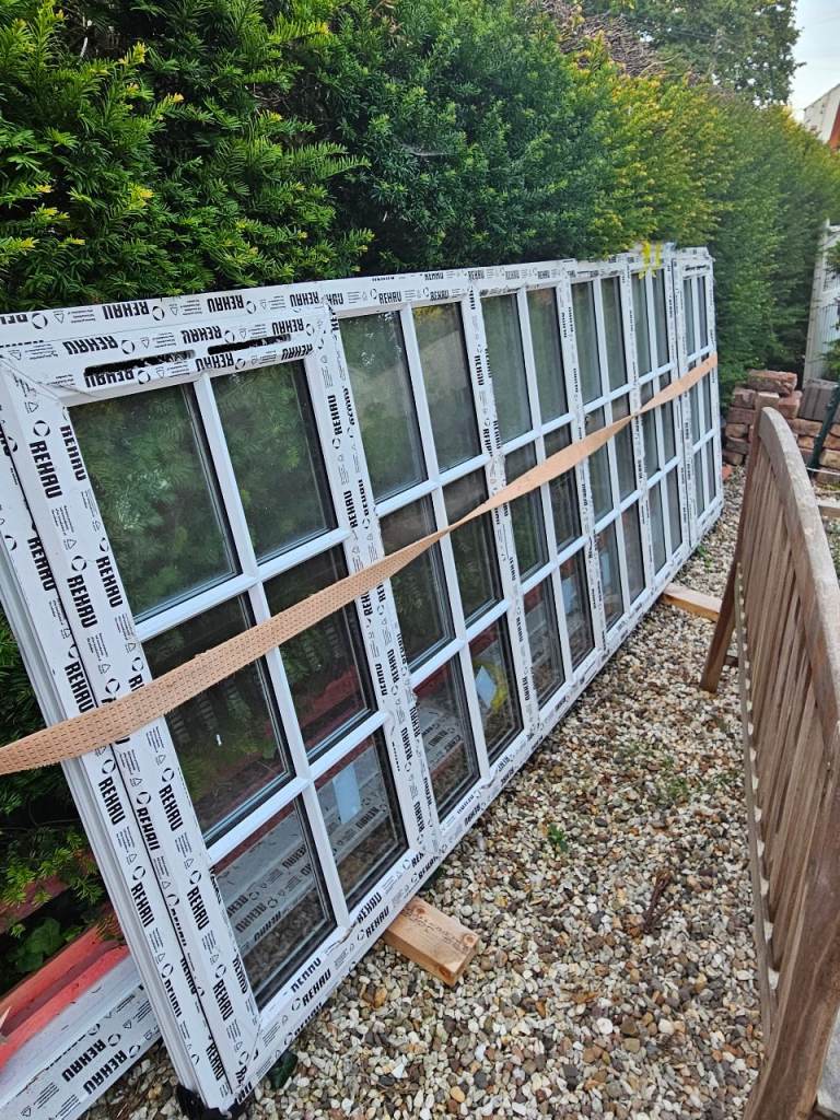 Brand New Rehau Window – 118 x 306
