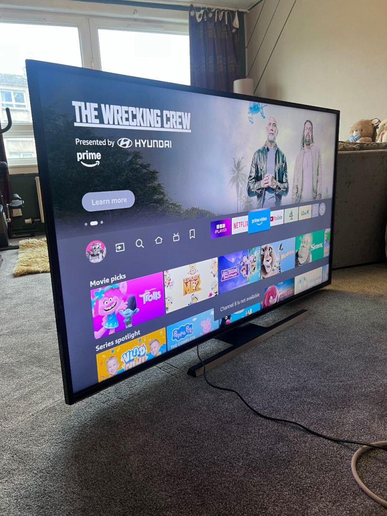 🔥 55 inch 4K smart tv 