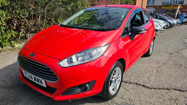 2014 Ford Fiesta 1.25 82 Zetec 3dr HATCHBACK Petrol Manual