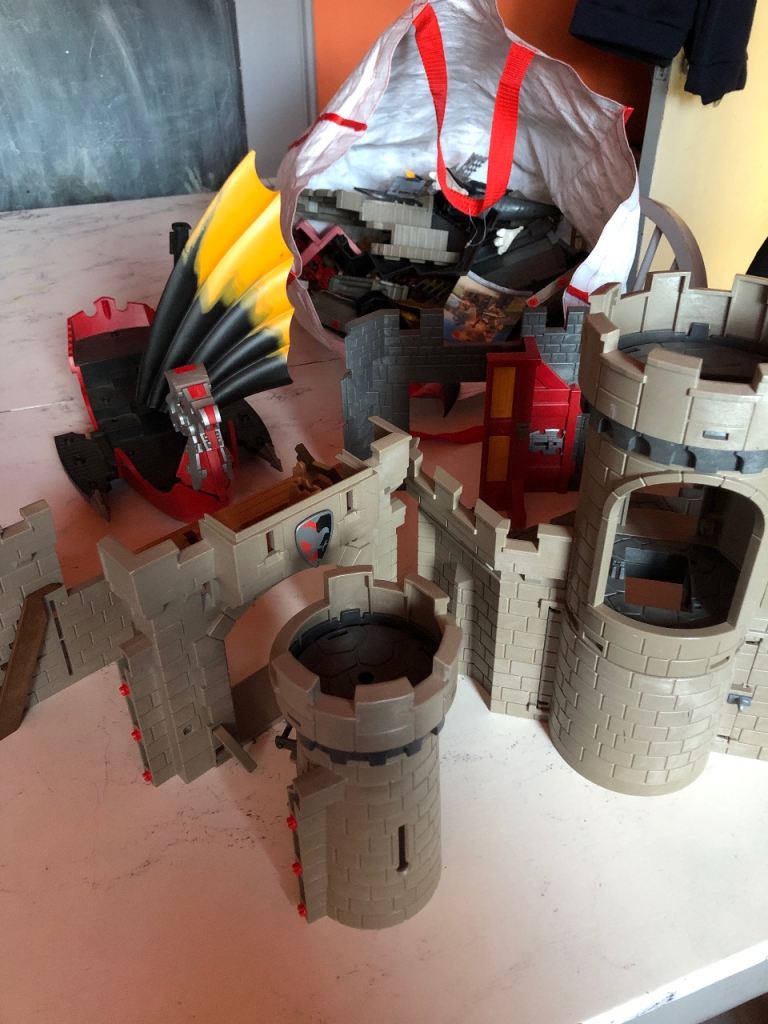 Job Lot Playmobil Novelmore Castles and Boat