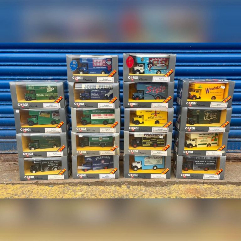 Vintage Corgi Classic Die-Cast Bedford OB Pantechnicon Livery Vans Trucks £5 EACH - LOT 2
