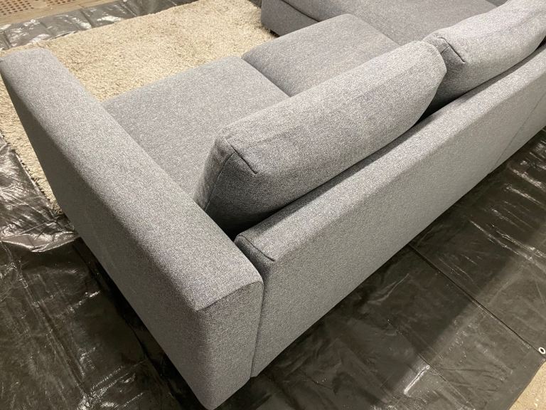 IKEA VIMLE GREY CORNER SOFA WITH STORAGE CHAISE – DELIVERY AVAILABLE