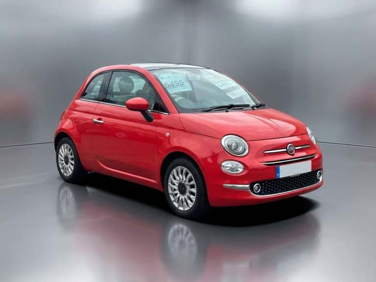 2016 Fiat 500 1.2 Lounge 3dr HATCHBACK Petrol Manual