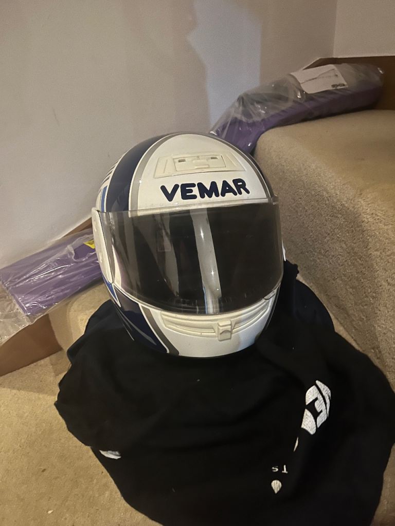 Frank Thomas motorcycle helmet