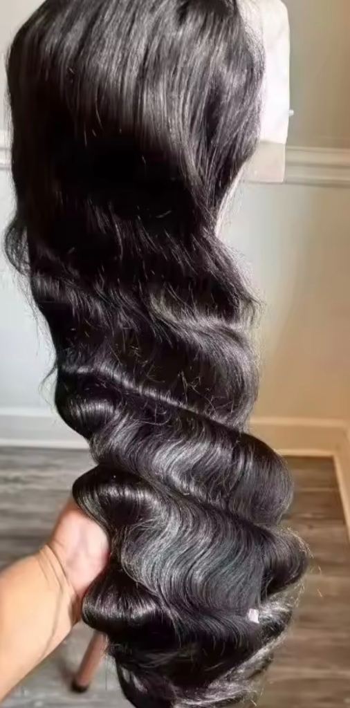 Bodywave lace wig 18 inches human hair 