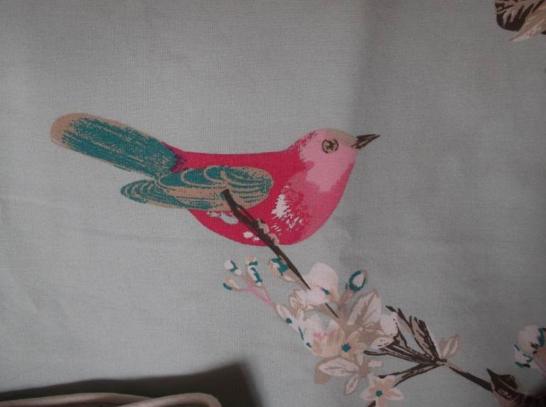 Dunelm 2 Beautiful Birds Double Duvet Covers and 6 Matching Pillowcases and Cushion Cover