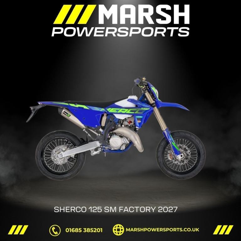 SM 125 Factory 2T 2027 Model - Sherco Main Dealer - Reserve NOW